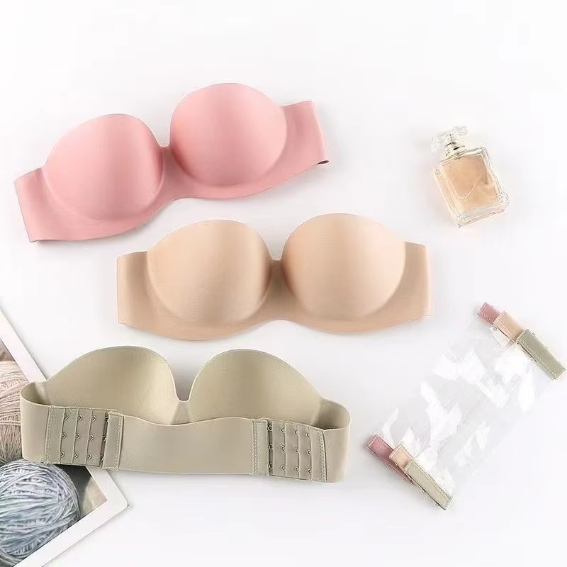 Strapless Bra Backless - Soutien-gorge push-up sexy sans bretelles pour