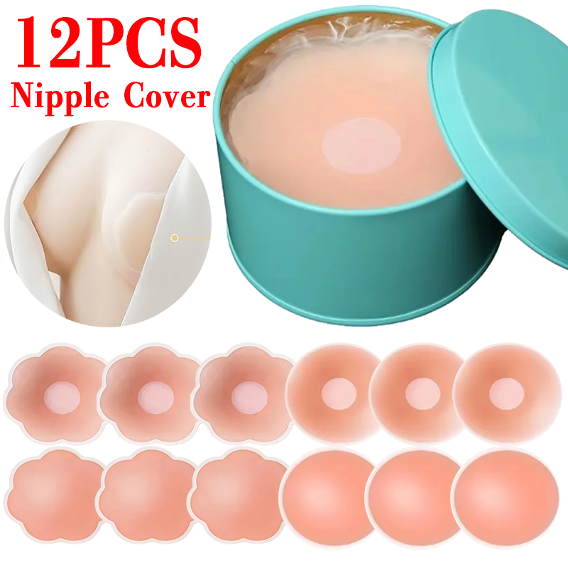6/12 pièces Cache-tétons invis - Silicone Bra Adhesive avis et prix