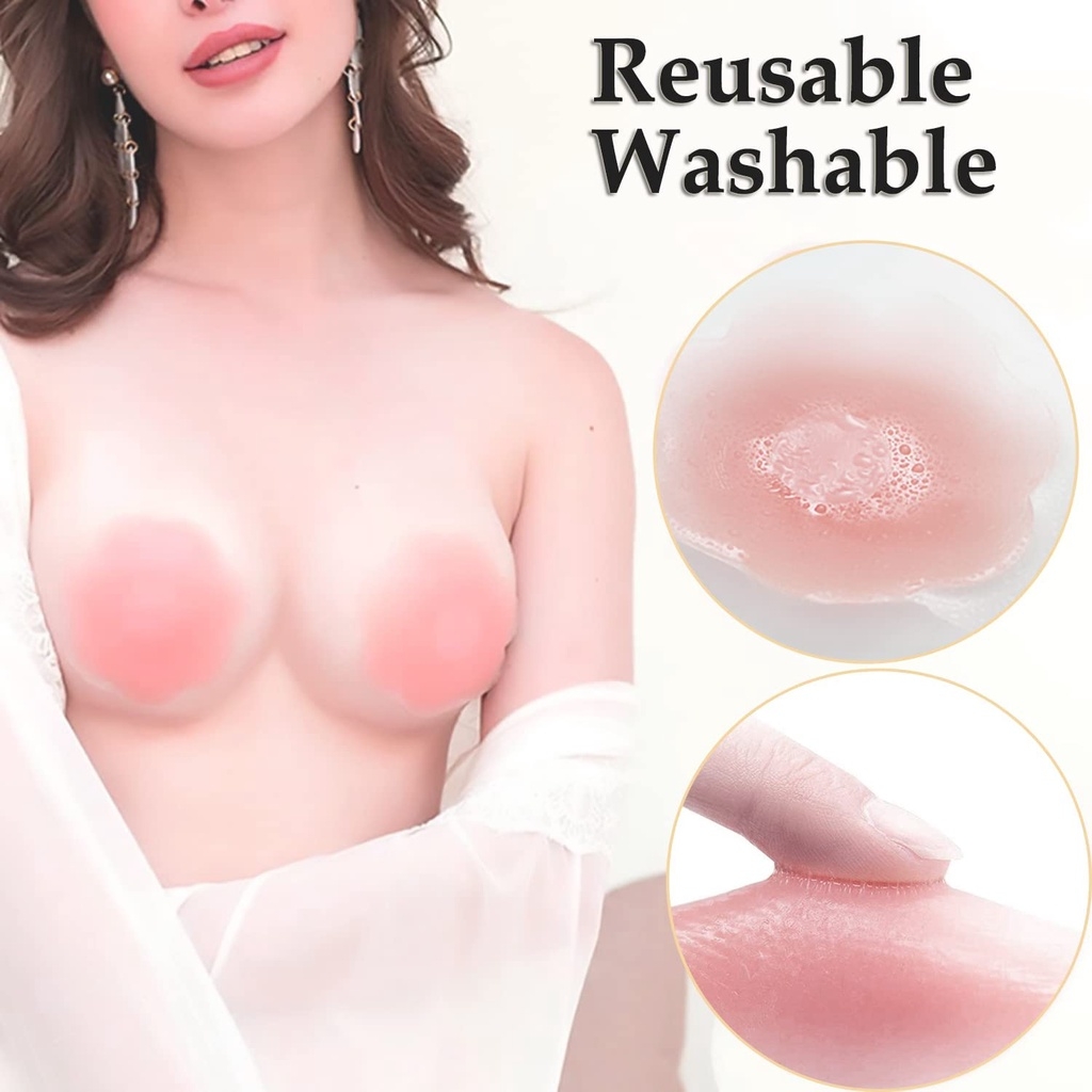6/12 pièces Cache-tétons invis - Silicone Bra Adhesive avis et prix